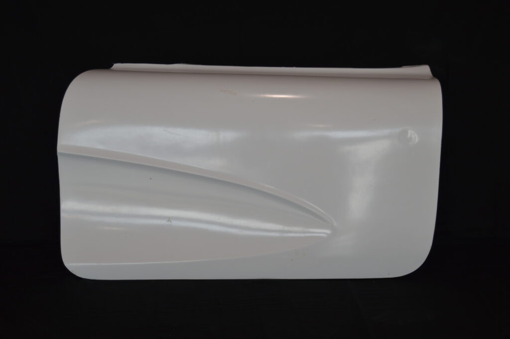 Left Corvette door skin 1956-1961 white panel